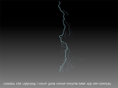 Virtual lightning and bubbles effects lightning Virtual lightning and bubbles effects