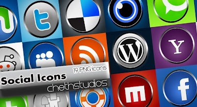 Social Icons -knobs