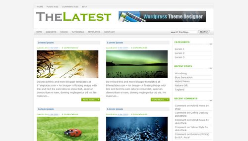 Mindblowing Premium-Like Free Blogger Template