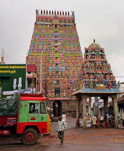 Colourful Hindu temple, Kumbakonam, Tamil Nadu Colourful+Hindu+temple,+Kumbakonam,+Tamil+Nadu The Incredible India: 90 Spectacular Photos