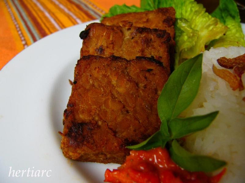 Original Indonesian Recipe Tempe Bacem (Sweet Taste Tempe / Tempeh)