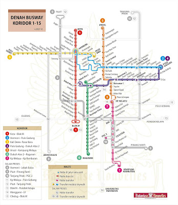 Denah Busway