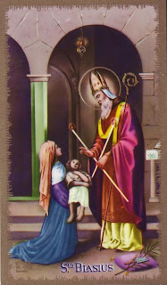 St. Blaise Blessing The Throat