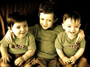 MIcah, Noah and Zach ... my loves.