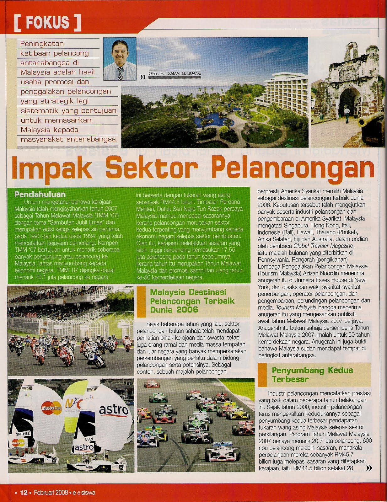 artikel pengurusan pelancongan pelancongan