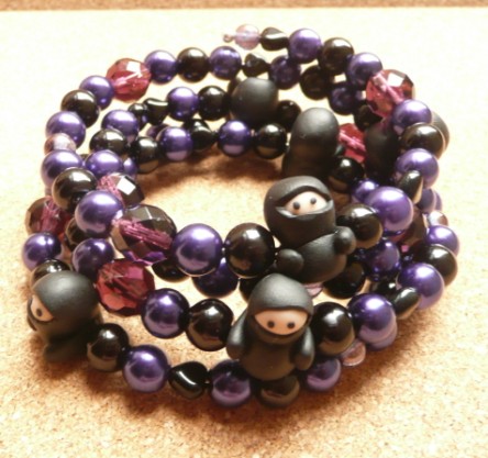 Whoopidooings - Carmen Wing - "Ninja Hug" Spiral Bracelet