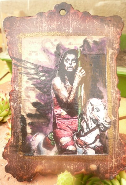 Whoopidooings - Carmen Wing - Alice Cooper Mixed Media