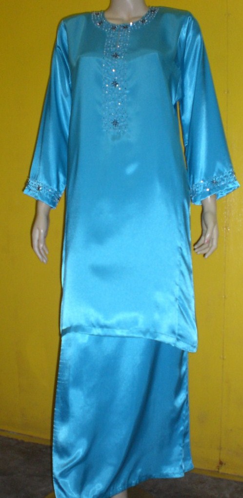 Baju Kurung Satin