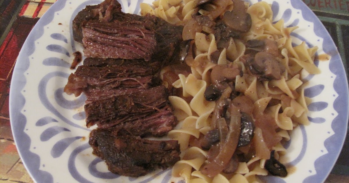 Dragonfly Kitchen Steak Sauce Pot Roast and Noodles