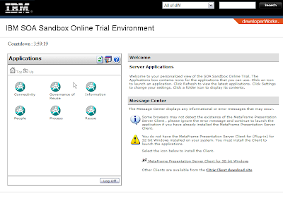 IBM SOA sandbox