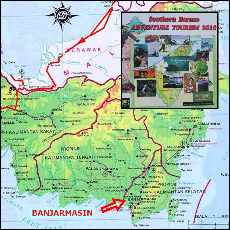 Banjarmasin Map