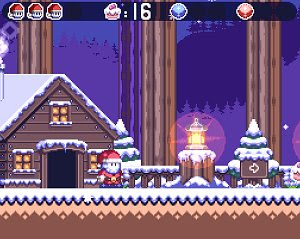Santaman and his Iced Muffins free action platformer game