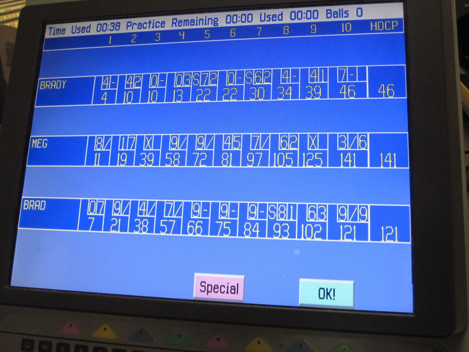 Bowling Scoreboard