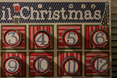 advent calendar stampin up scappin all the trimmings cricut expressions doodletype