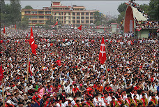 Republican Croud Against Monarchy