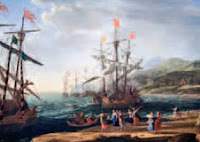 Troyanos quemando sus barcos - The Metropolitan Museum of Art, Nueva York