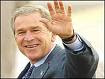 Bush waves goodbye