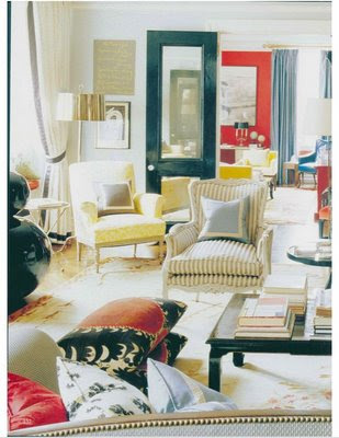 This last picture is from Kate and Andy Spade's apartment