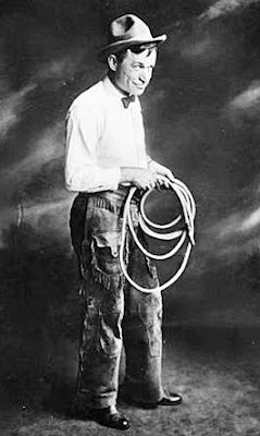 Vaudeville comedian Will Rogers is shown in a publicity photo for the Ziegfeld Follies of 1922. (AP Photo)