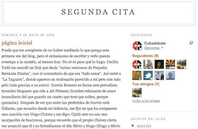 Silvio Rodríguez lanza su blog Silvio Rodríguez lanza su blog