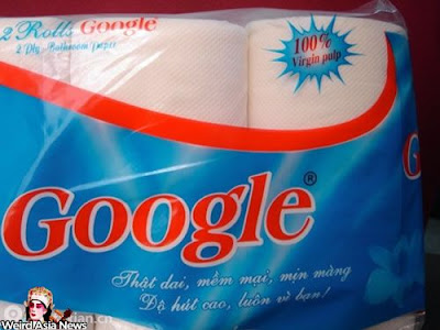 ¿Google es una mierda? No, un papel higiénico ¿Google es una mierda? No, un papel higiénico