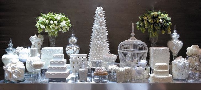 Cee S Blog By Far This Was The Most Exciting And Electrically Black Velvet Chair Wedding 39s Candy Buffet