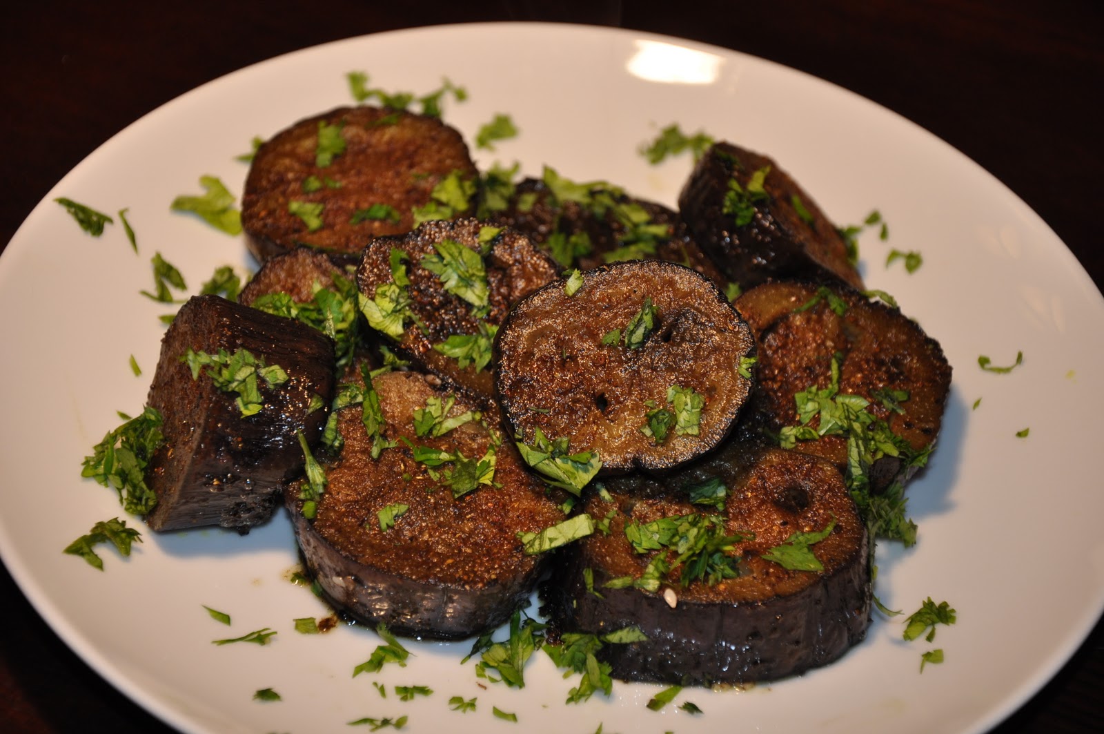 Slice of Rice Indian Spiced Eggplant