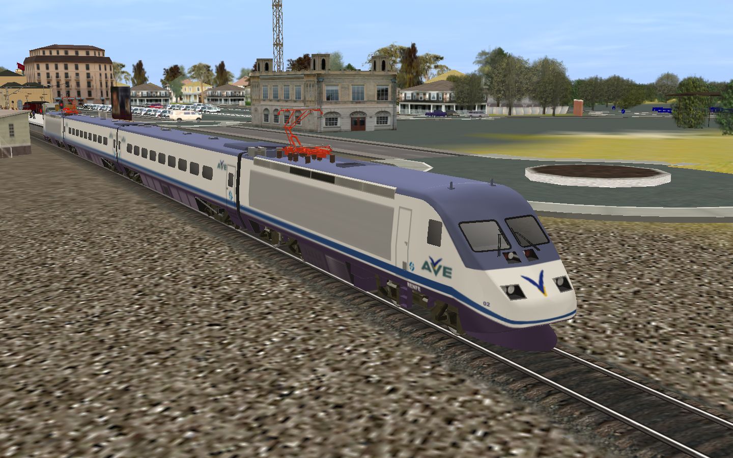 Trainz TGV HIGH SPEED TRAIN AVE