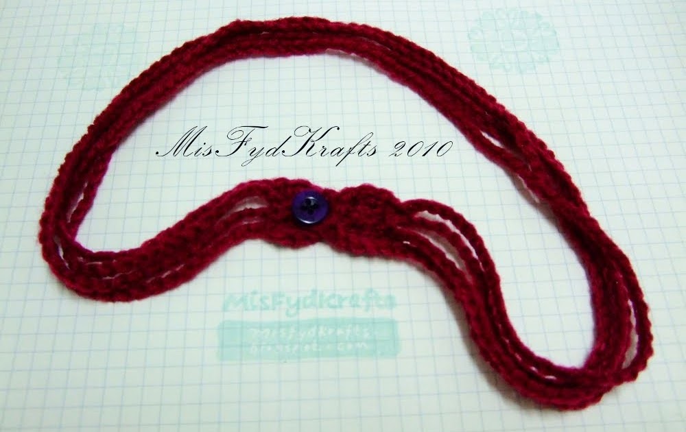 MisFydKrafts Simple String Headband