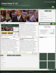 Download ForexPress Blogger Template