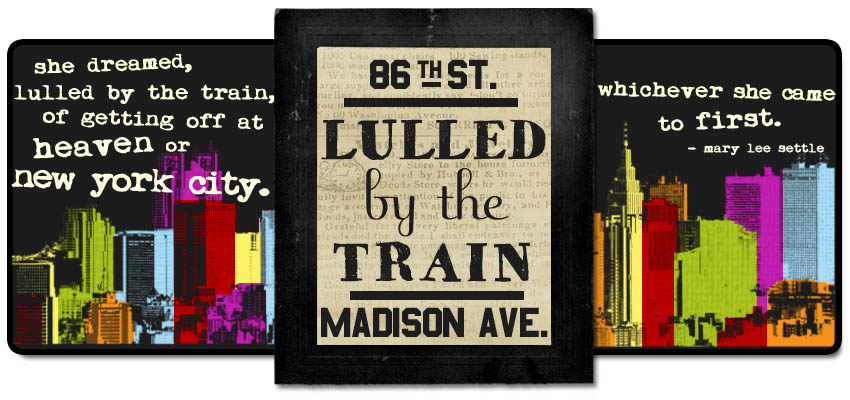 lulled by the train