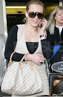 hilary duff louis vuitton damier