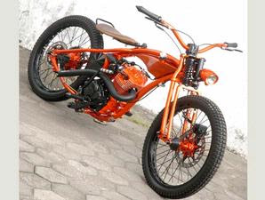 GAMBAR HONDA CB MODIFIKASI CHOOPER