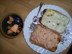 Faux Reuben and Real Fruit