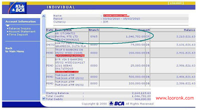 withdraw paypal to Bank Indonesia withdraw paypal to Bank Indonesia