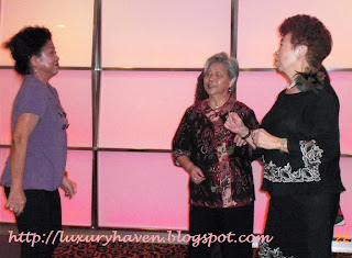 Charming old folks dancing at party dancing to age gracefully