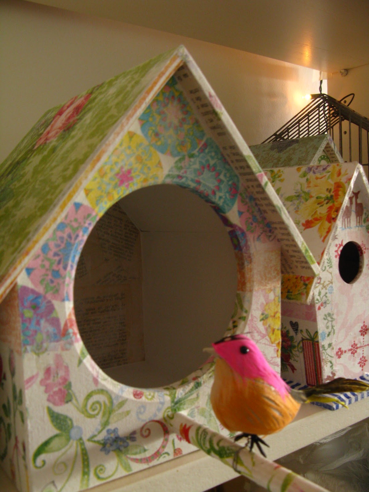 Tienda La Florinda: Más casitas de Pajaritos!