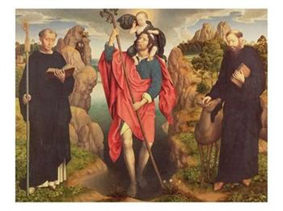 [St-Christopher-The-Moreel-Triptych,-1484-Giclee-Print-C11726329.jpg]