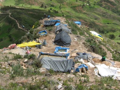Minería artesanal en Algamarca (Cajabamba)