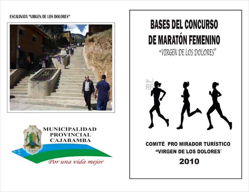 Inscripciones abiertas para la Maratón Femenina “Virgen de los Dolores” en Cajabamba