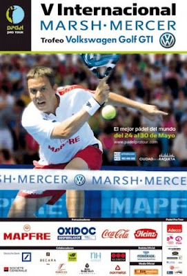 Cartel Torneo PPT de pádel Internacional de Pádel Marsh - Mercer Cartel Torneo PPT de pádel Internacional de Pádel Marsh - Mercer