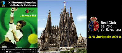Cartel del Torneo Internacional de Padel Barcelona 2010 Cartel Torneo Internacional Padel Barcelona 2010