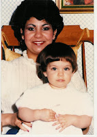 with mom 1981