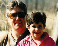with Daddy 1985