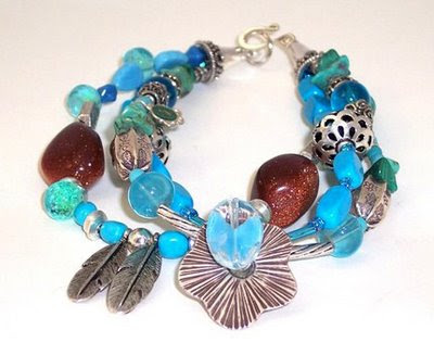 Turquoise and Sterling Bracelet - for BBW