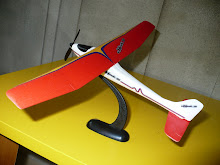 Mini plane with kondenzator engine