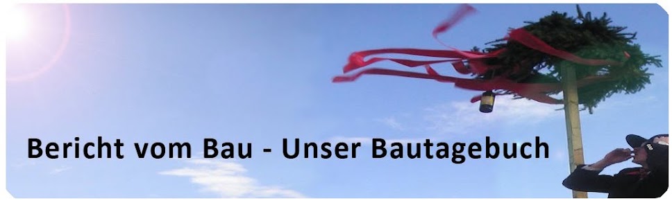 Bautagebuch, über den Bau eines KfW55 Hauses