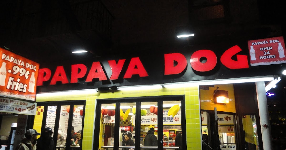 O Famoso hot dog do Papaya Dicas de NY