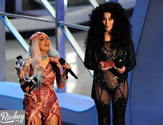 lady gaga meat dress costume. lady gaga meat dress pictures. lady gaga meat dress costume.