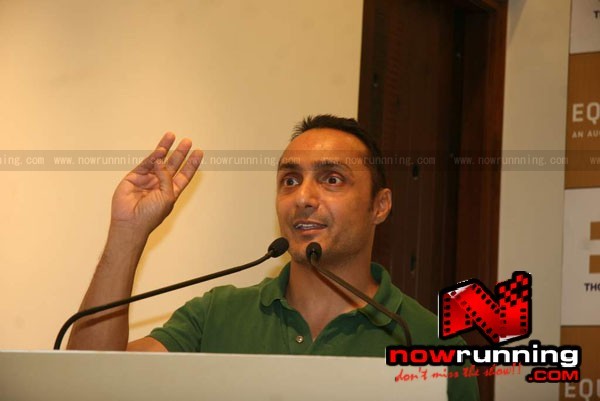 Rahul Bose and Mahesh Bhupati meet @ Charity Auction Press